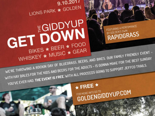 Golden Giddyup Event Signage