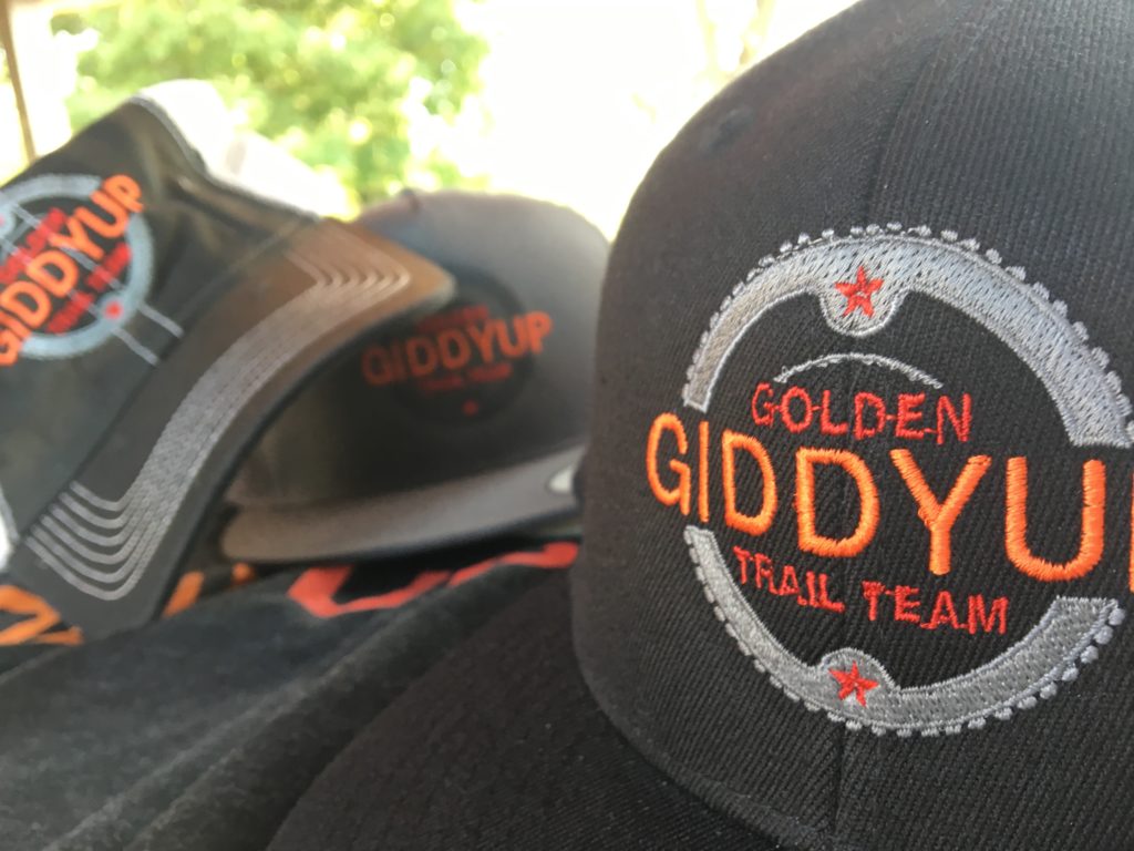 Golden Giddyup embroidered hat