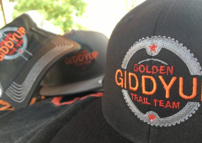 Golden Giddyup embroidered hat