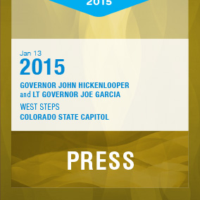 Hickenlooper campaign lit and Inaugural collateral