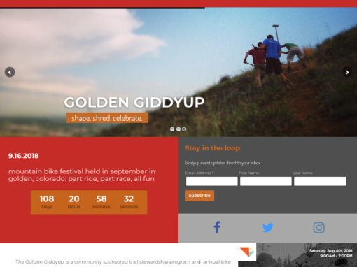 Golden Giddyup web site
