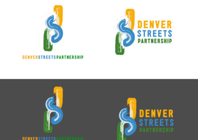 Denver Streets Partnership logo options