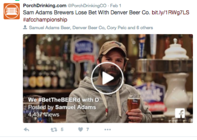 Keep Colorado Local used Twitter to advertise its primary messages.