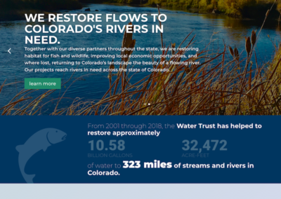 Colorado Water Trust web site