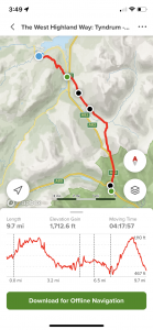 Day 5: Tyndrum -> Inveroran